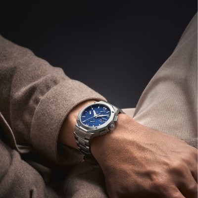 Riviera Auto Cronografo Baume & Mercier 41mm Blu [f45aa750]