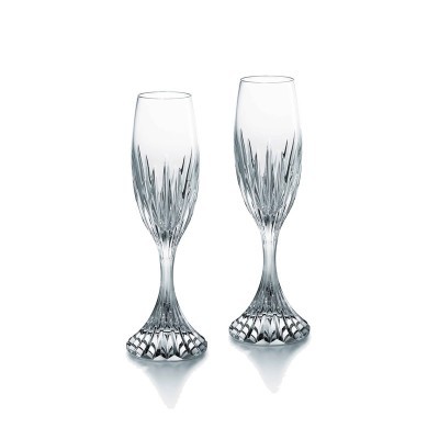 Coppia Flute Massena Baccarat [dc000076]