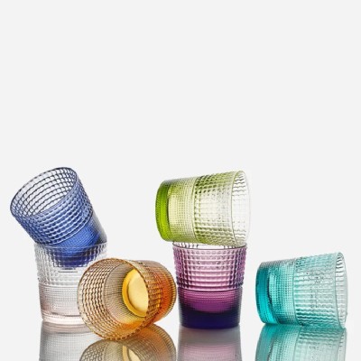 Set 6 bicchieri Speedy Multicolor [34bbb4c9]