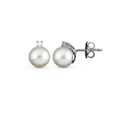 Orecchini Le perle Salvini oro bianco e diamanti [91ee2c5b]