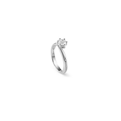Anello Lavinia oro bianco con diamante [4ac7c0fc]