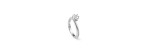 Anello Lavinia oro bianco con diamante [93e183f1]