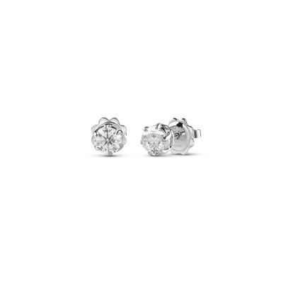 Orecchini Lavinia oro bianco con diamanti [04624b6f]