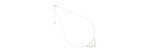Girocollo oro rosa 18kt Cascata di diamanti neri [25c103f0]