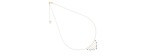 Girocollo oro rosa 18kt Cascata di diamanti neri [fce740fd]