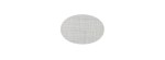 Piatto ovale 34 cm Mesh Line Walnut [36556a00]