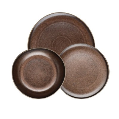 Piatto fondo 17 cm Junto Bronze [f76d26d6]