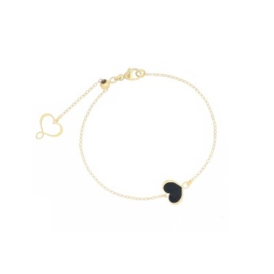 Bracciale Cuore nero Maman et Sophie [9b1cd066]