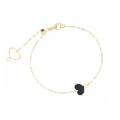 Bracciale Cuore nero Maman et Sophie [423a936b]