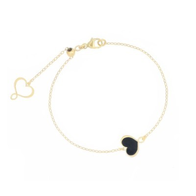 Bracciale Cuore nero Maman et Sophie [423a936b]