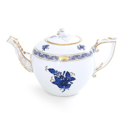 Teiera Herend Apponyi Blu navy AB [378ce7d5]