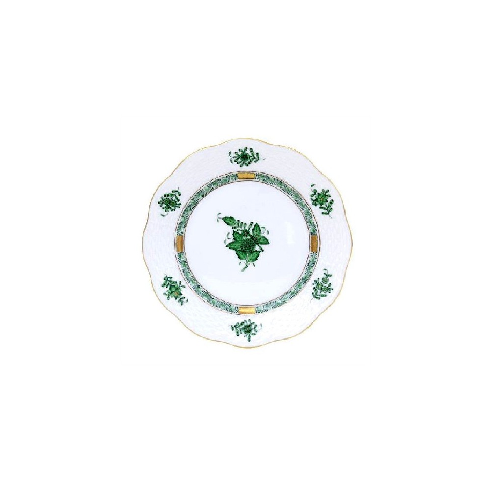 Piatto frutta Herend Apponyi Green [48ce145d]