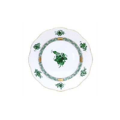 Piatto frutta Herend Apponyi Green [48ce145d]