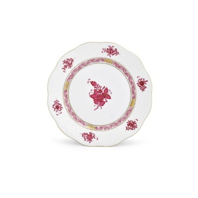 Piatto frutta Herend Apponyi fucsia AP2 [795c45b7]
