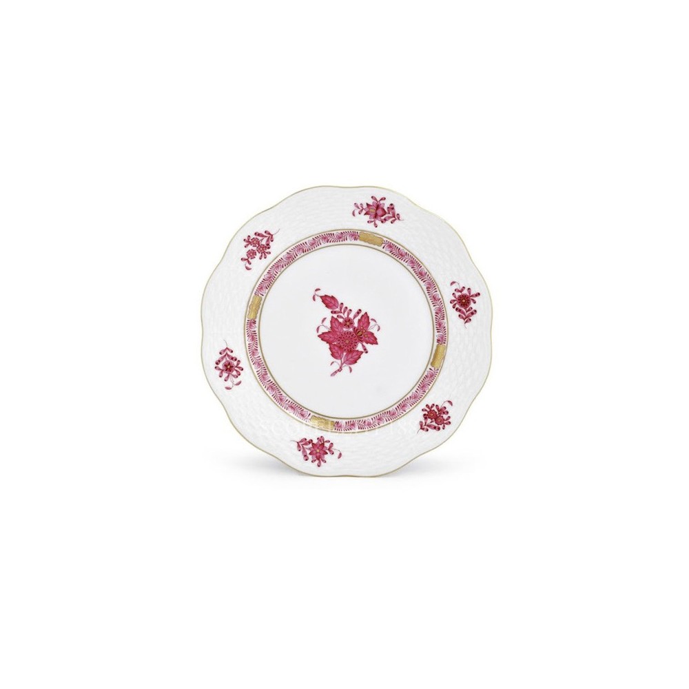Piatto frutta Herend Apponyi fucsia AP2 [795c45b7]
