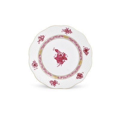 Piatto frutta Herend Apponyi fucsia AP2 [795c45b7]