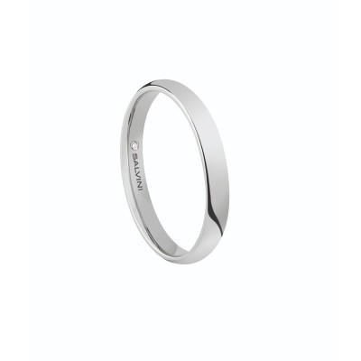 Fede nuziale Special Day oro bianco e diamante [dfedcc46]