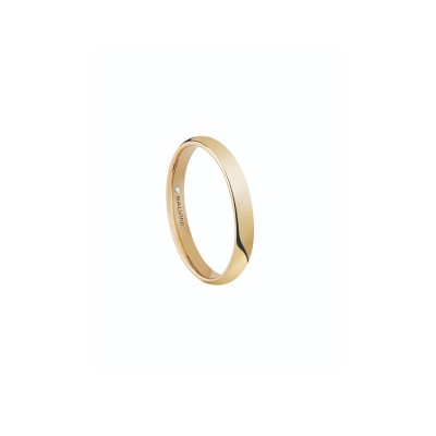 Fede nuziale Special Day oro giallo e diamante [33b1cfea]