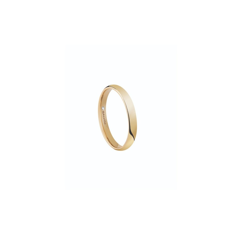 Fede nuziale Special Day oro giallo e diamante [33b1cfea]