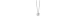 Collierino Lavinia oro bianco con diamante [8c14d55a]
