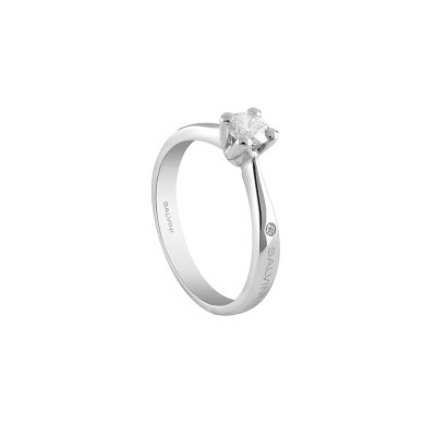 Anello Virginia oro bianco con diamante [3e9324a4]