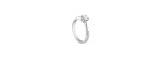 Anello Virginia oro bianco con diamante [3e9324a4]