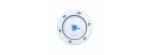 Piatto fondo Herend Apponyi blu AB [e87a33d6]