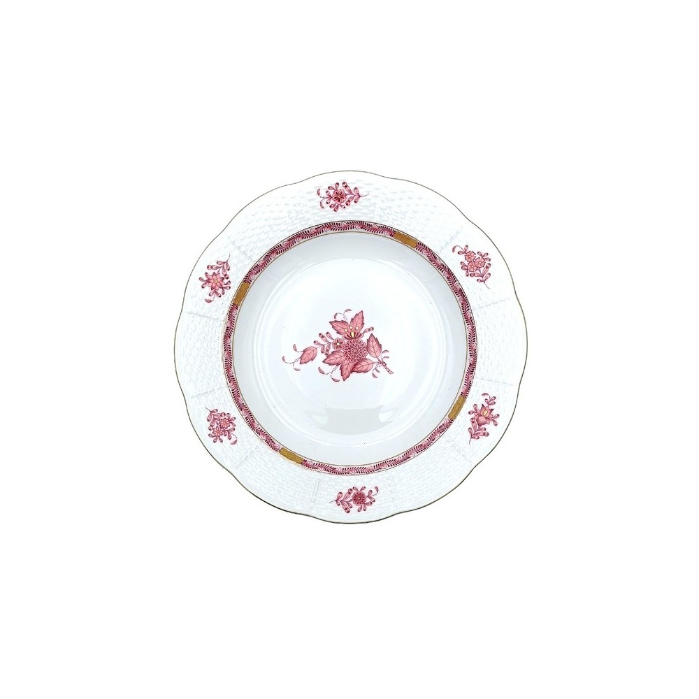 Piatto fondo Herend Apponyi fucsia AP2 [50b65759]