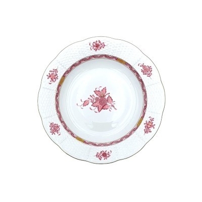 Piatto fondo Herend Apponyi fucsia AP2 [50b65759]