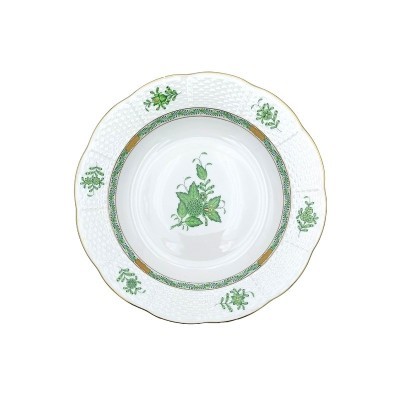 Piatto fondo Herend Apponyi Green AV [8400dbcc]