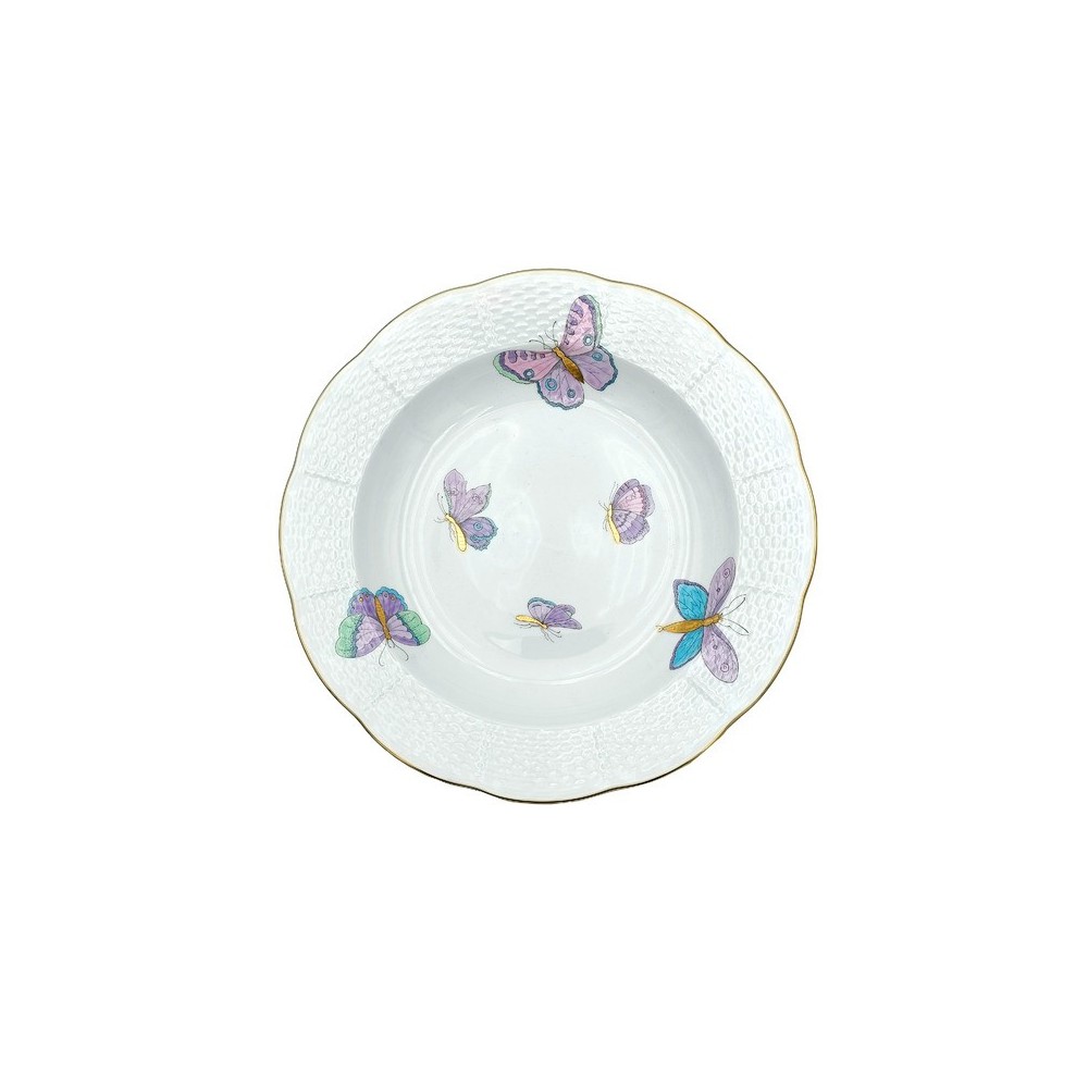 Piatto fondo Herend Royal Garden Butterfly EVICTP2 [93481a3f]