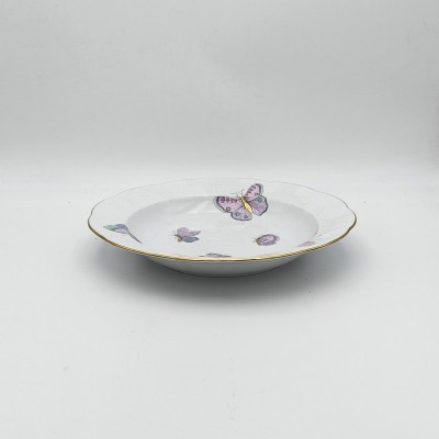 Piatto fondo Herend Royal Garden Butterfly EVICTP2 [4a6e5932]