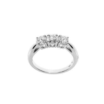 Veretta Cupido oro bianco con diamanti [ab22a816]