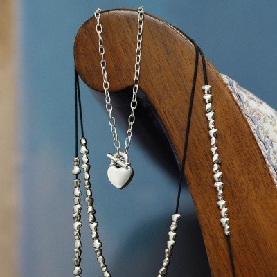 Collana Cuore Bold argento [32bff5c4]