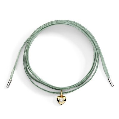 Ciondolo Cuore oro giallo 9kt Zaffiro sintetico [df80cb73]