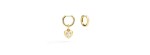 Ciondolo Cuore oro giallo 9kt Zaffiro sintetico [689d0a77]