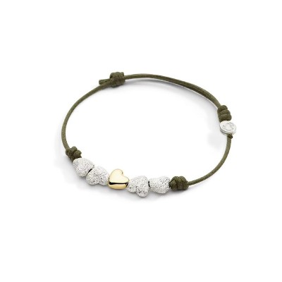 Componenti Cuore argento diamantato [e2930ad2]