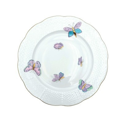 Piatto piano Herend Royal Garden Butterfly EVICTP2 [0ae042c3]