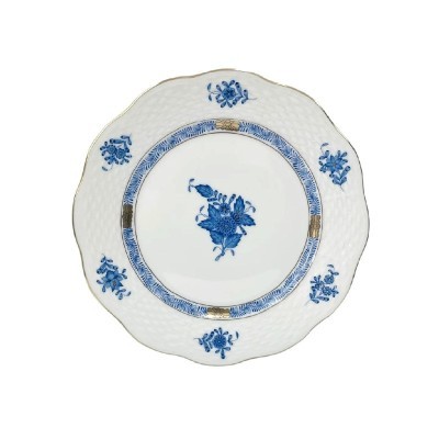 Piatto piano medio Herend Apponyi blu AB [523857b0]