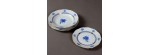 Piatto piano medio Herend Apponyi blu AB [8b1e14bd]