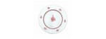 Piatto piano Herend Apponyi fucsia AP2 [6864f699]