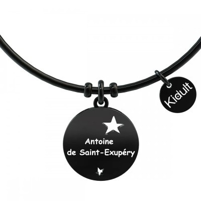 Bracciale Kidult Nero in acciaio [2b7007ae]