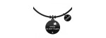 Bracciale Kidult Nero in acciaio [2b7007ae]