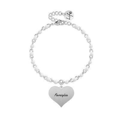 Bracciale Kidult Famgglia in acciaio 316L [2db24671]