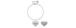 Bracciale Kidult Famgglia in acciaio 316L [f494057c]