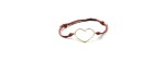 Bracciale cordino cuore filo oro giallo 18kt [a698e842]