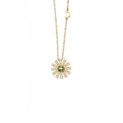 Collierino Margherita oro g. diamanti e tsavorite [3c79eec5]