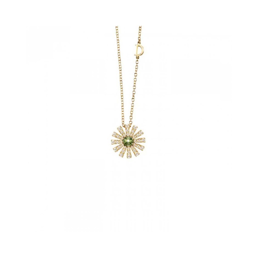 Collierino Margherita oro g. diamanti e tsavorite [3c79eec5]