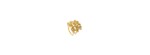 Anello Mimosa oro giallo diamanti zaffiri e opali [d60aed27]