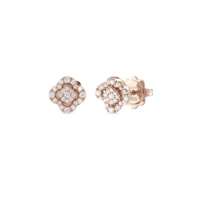 Orecchini Bagliori oro rosa con diamanti [6f496487]